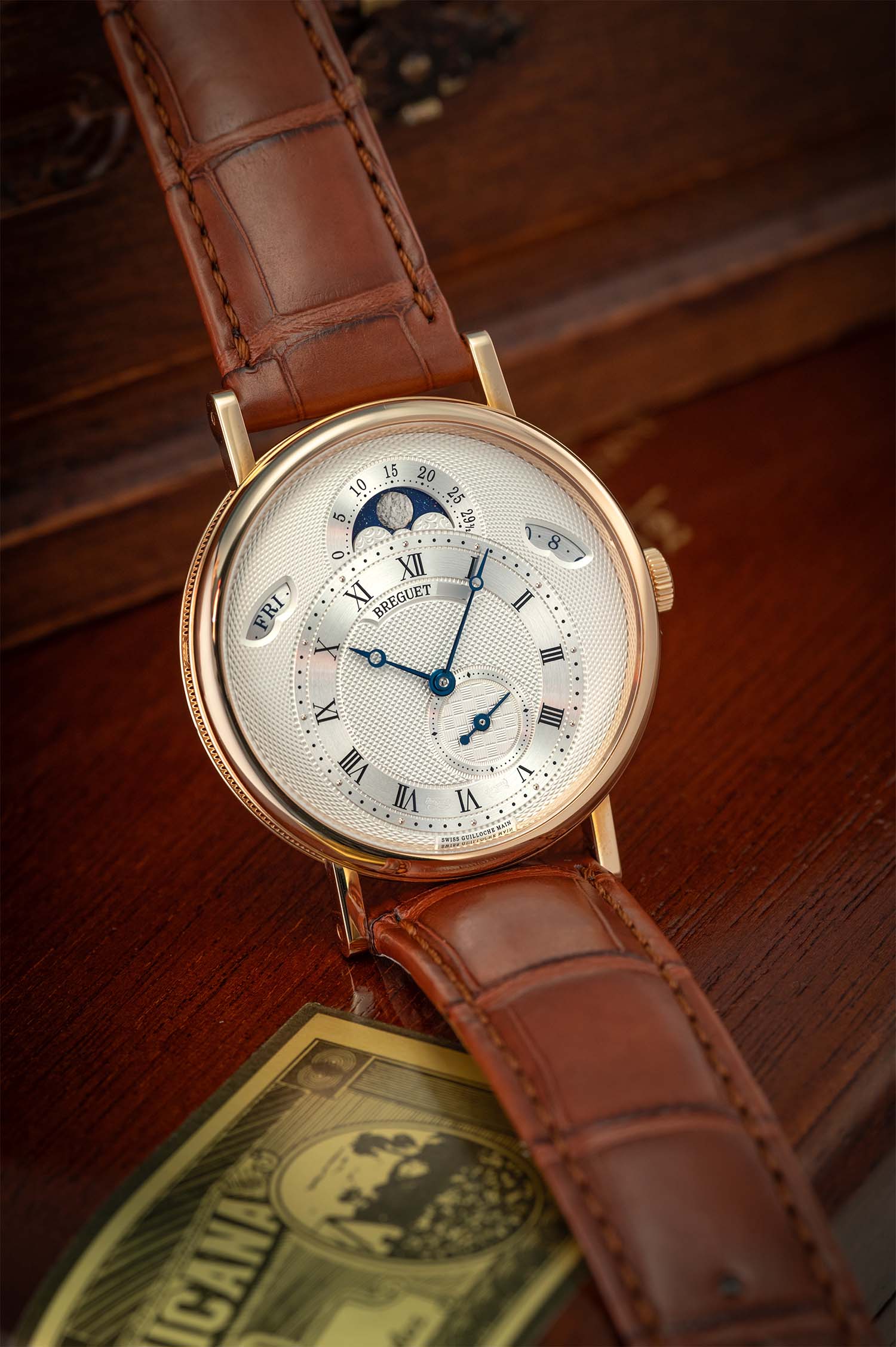 Breguet Classique Calendrier Moonphase Rose Gold (BNIB 2025) for sale